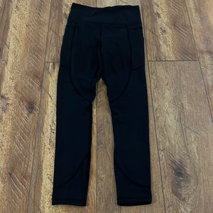 Zyia Active Black Leggings Pockets 2